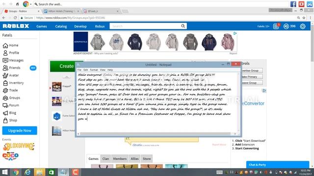 How to join any ROBLOX group смотреть онлайн