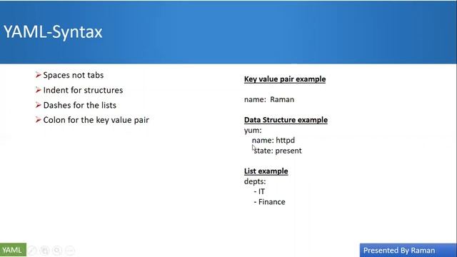 02 YAML Syntax смотреть онлайн