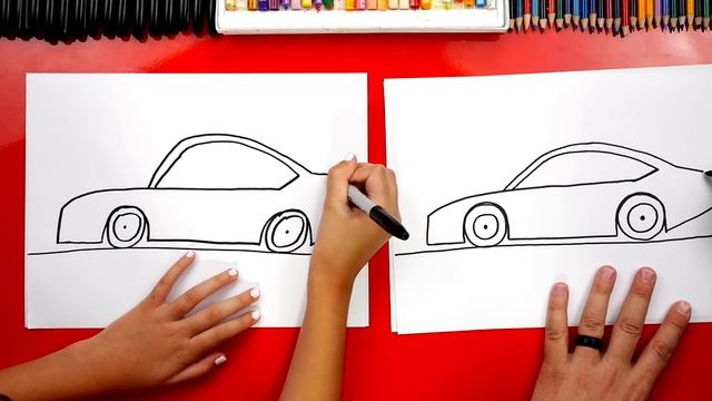 How To Draw A Nascar Race Car смотреть онлайн
