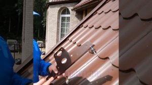 Установка трубчатых снегозадержателей. Из чего состоит комплект снегозадержания