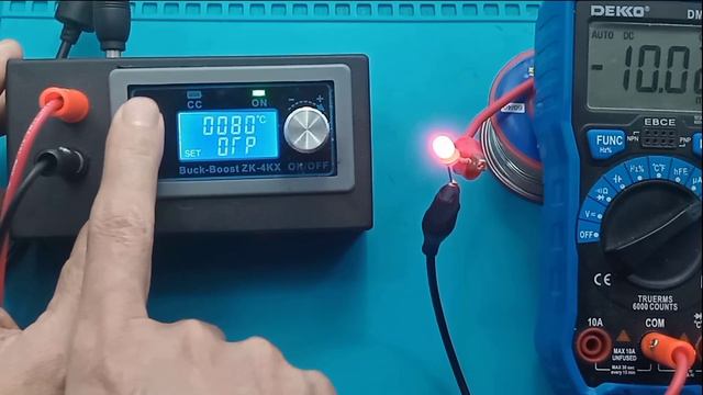 Cara setting dan Kalibrasi modul ZK-4KX DC Buck Boost CC CV 30V 4A смотреть онлайн