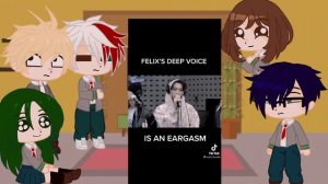 MHA react to Deku as Lee Felix from Stray Kids 1/1