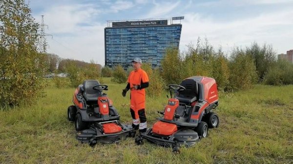 Садовые райдеры HUSQVARNA: подробный обзор и тест Хускварна R420TsX AWD и RC 318T