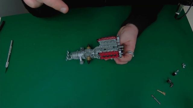 Build the Ferrari F40 - More engine elements смотреть онлайн