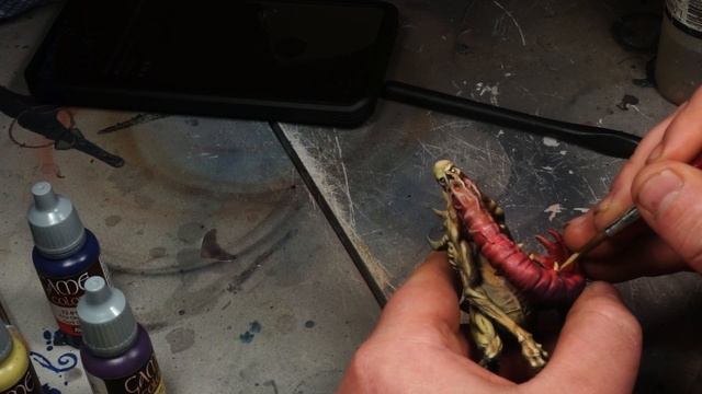 Painting a Horrifying Eldrich Horror - The Bloodsucker! смотреть онлайн