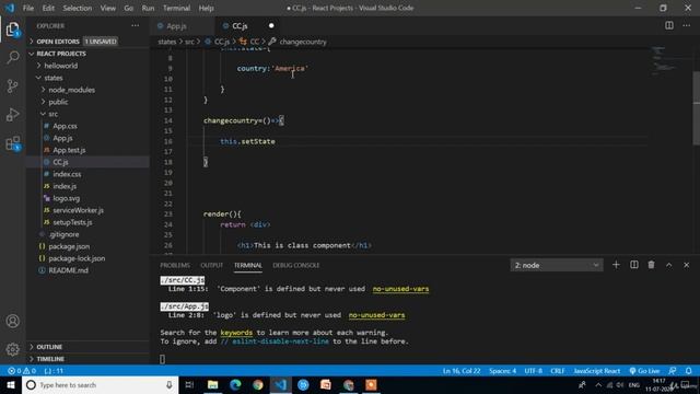 Learn React Hooks and Firebase with Hands On Projects (2 setState in class components) смотреть онлайн