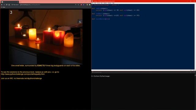 The Python Challenge Level 3 смотреть онлайн