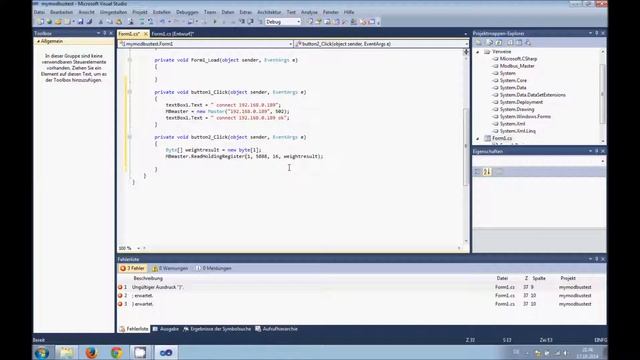 in 8 min from c# to a modbus slave смотреть онлайн