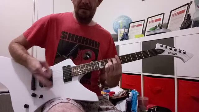 Fake Chibson AliExpress DHgate ESP LTD James Hetfield Snakebyte 🐍 Guitar. смотреть онлайн