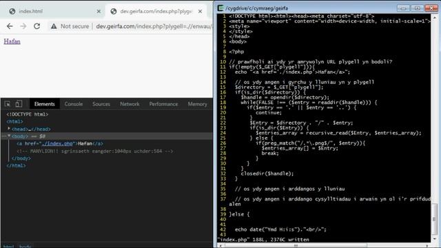 Geirfa.com #4, Dangos cysylltiad i blygellau gyda lluniau yn PHP смотреть онлайн