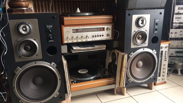 Trio Kenwood Ls 1600 Hi end system speakers National Vacuum tube amp from 68' смотреть онлайн