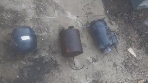 Разборка компрессоров от холодильников и кондиционера на медь