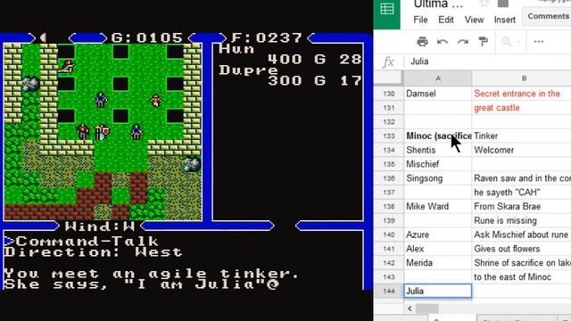 Ultima IV (SMS) Part 5 - Visiting Minoc смотреть онлайн