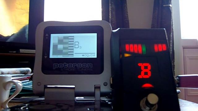 Peterson Stroboflip vs Korg Pitchblack смотреть онлайн