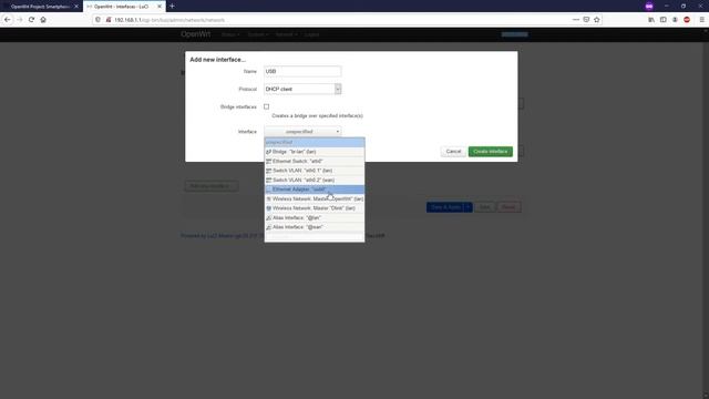 OpenWRT - USB Tethering смотреть онлайн