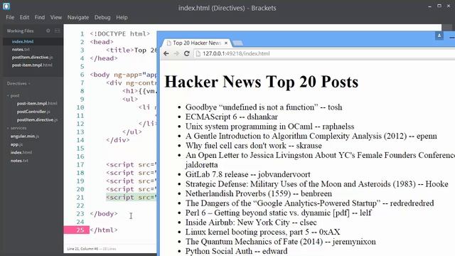 Angular Directives смотреть онлайн