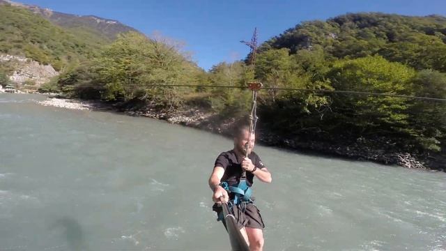 Zip Line в Абхазии смотреть онлайн