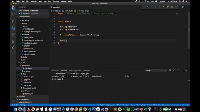Flutter Sinhala Tutorial Firebase #2 - Create Model Class and Add Dependencies смотреть онлайн