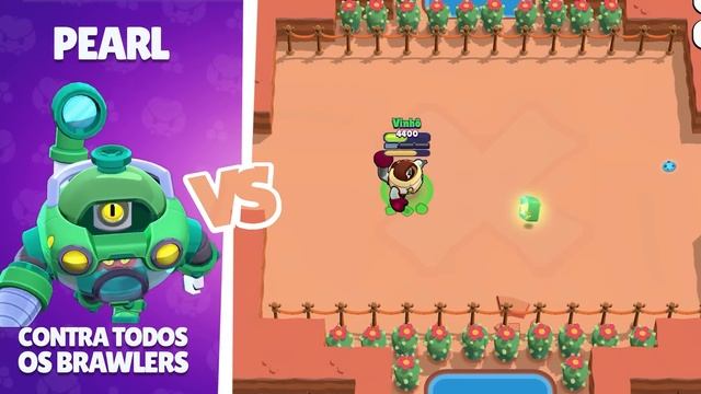 INSANA! NOVA BRAWLER PEARL1V1 CONTRA TODOS OS BRAWLERS! PEARL VS TODOS OS BRAWLERS! BRAWL STARS смотреть онлайн