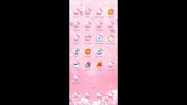 PINK DIAMOND THEMES XIAOMI MOBILE THEMES смотреть онлайн