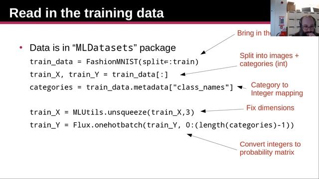 Machine learning with Julia and Flux смотреть онлайн