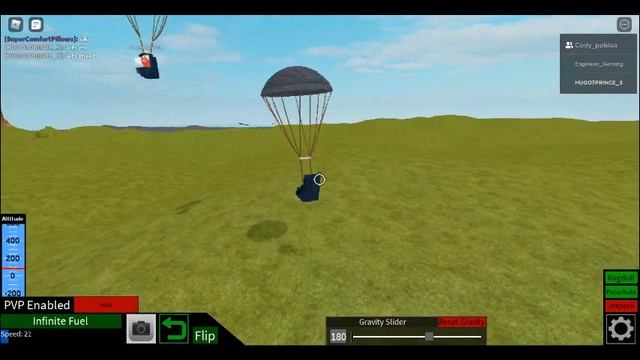 Plane Crazy Parachute Teleport Glitch Made by: SuperComfortPillows смотреть онлайн