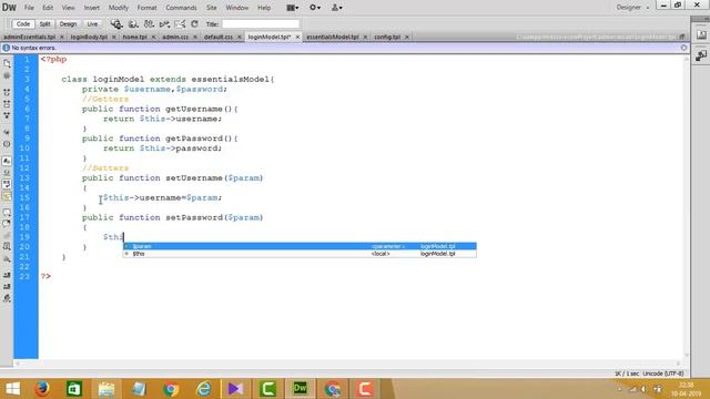 E-Commerce website in PHP in urdu| MVC Framework | Login functions and database connect- PART 18 смотреть онлайн