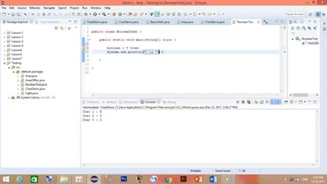 Java Programming - Boolean смотреть онлайн