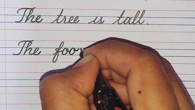 cursive writing practice || simple sentences in cursive writing || neat and clean handwriting смотреть онлайн
