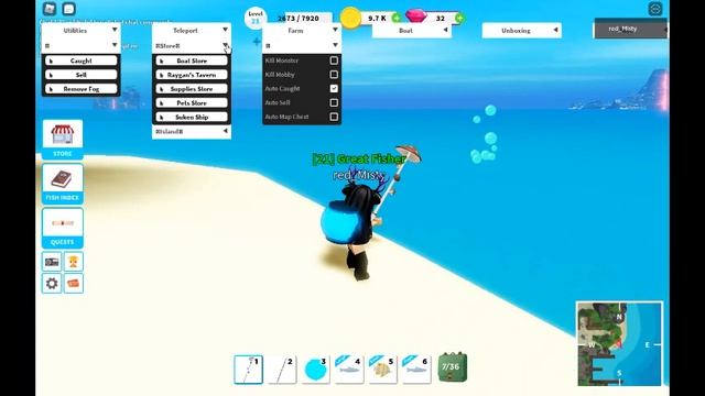 Fishing Simulator Script 2022