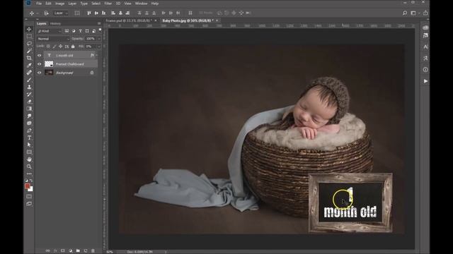 Working With Wood Framed Chalkboard Sign Photoshop Templates смотреть онлайн