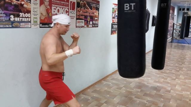 Городец, урок бокса от чемпиона мира Гоголева Андрея удар по печени. смотреть онлайн