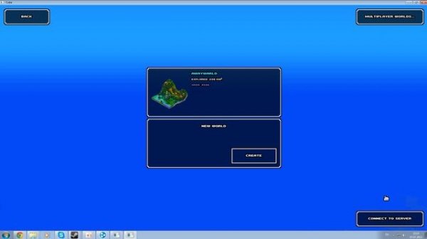 Как играть в Cube world По сети с другом