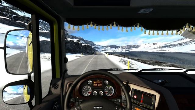 ProMods V. 2.60 karlı yollar/dirt skin mod/daf xf exhaust sound/Ets2 mod/Euro Truck Simulator 2 1.4 смотреть онлайн