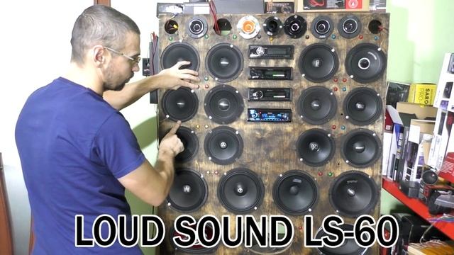 Динамики LOUD SOUND LS 60 обзор сравнение выводы насколько будет громкий фронт на динамиках alphar смотреть онлайн