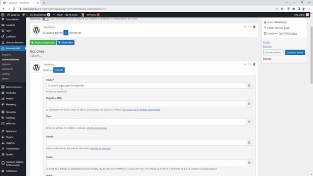 ?️ Automatizar tareas, conectar plugins, crear contenido, wordpress 151, tutorial смотреть онлайн