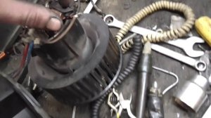 Ремонт мотора печки ford