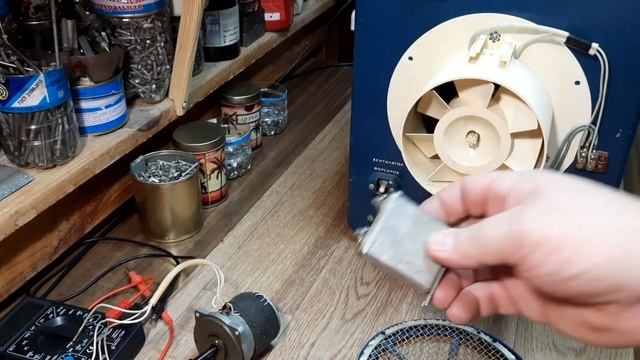 Осциллограф. Турбовентилятор охлаждения. смотреть онлайн