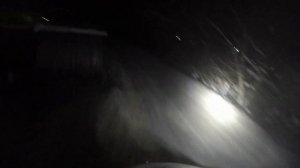 Чистим снег квадроциклом, чистим снег отвалом