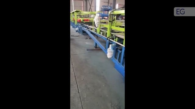 Автоматическая линия для производства сэндвич панелей смотреть онлайн