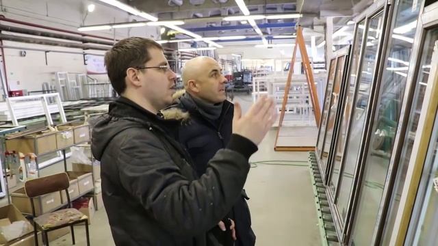 Экскурсия по заводу пластиковых окон для проекта "Строй и Живи" смотреть онлайн