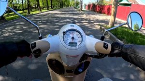 Honda Giorno AF-77 катаем