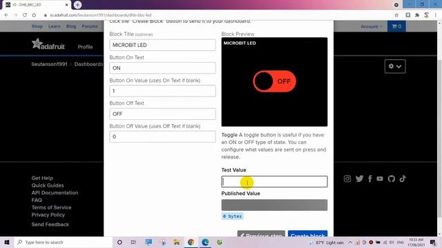 Bài 8. Thiết kế Dashboard trên Adafruit IO (Microbit kết nối vạn vật - TDF) смотреть онлайн