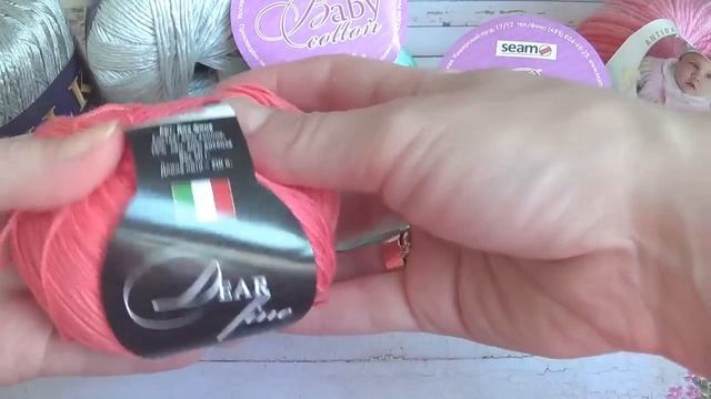 Мои ПРЯЖНЫЕ находки / Seam Baby Cotton / SILK /Alize / Seam Dear Fine