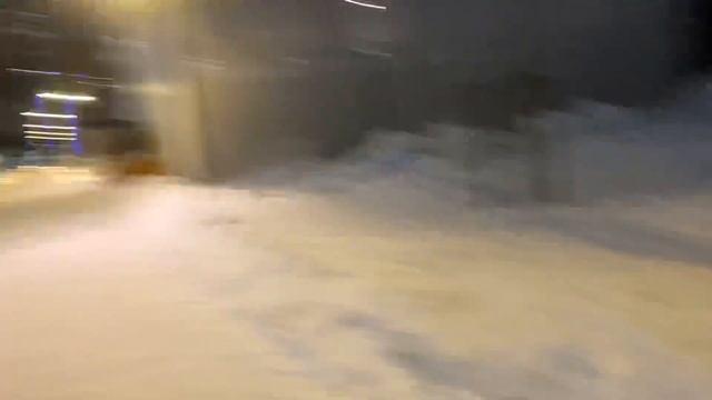 Чуть-чуть покатались на самокате с лыжами. Видео кал можно не смотреть. смотреть онлайн