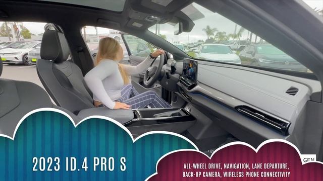 The All-Electric VW 2023 ID.4 PRO S! смотреть онлайн