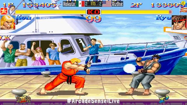 FT5 @hsf2: Hokuto (MX) vs Riz0ne (US) [Hyper Street Fighter II Fightcade] Jan 11 смотреть онлайн