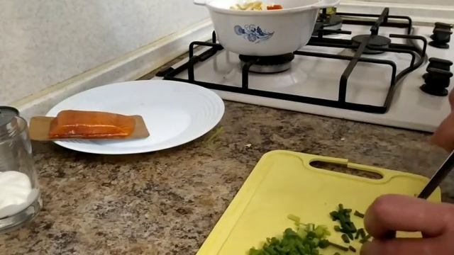 Салат с семгой смотреть онлайн