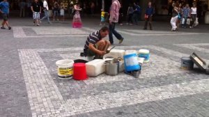 Барабаны из ведер