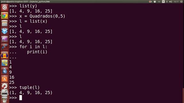 Aulas Python - 086 - Iteração VII: Próprios Objetos Iteráveis смотреть онлайн